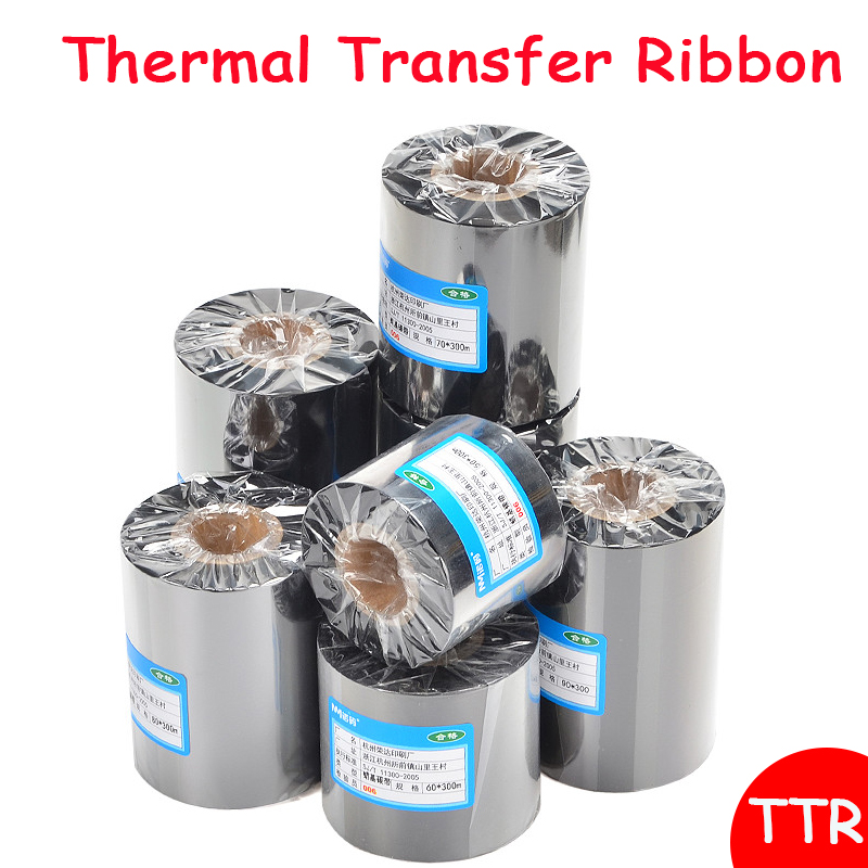 Thermal Transfer Ribbon 110Mm - Термотрансферная лента TTR из вощеной смолы,