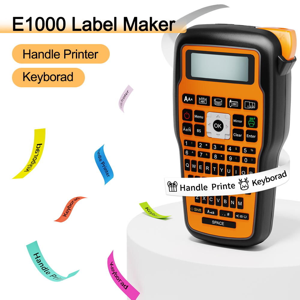 Barcode Label Printer Industrial - Принтер для изготовления этикеток E1000 PRO