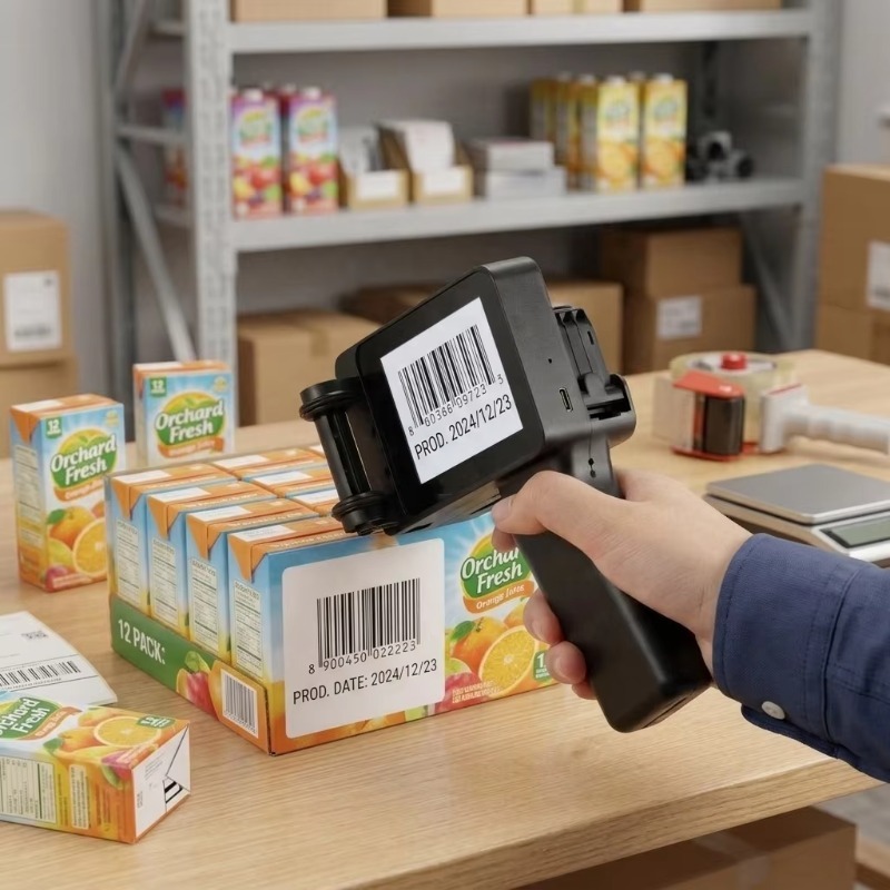 Coding Machine Date Printer Inkjet - Портативный ручной струйный принтер-пистолет, машина для