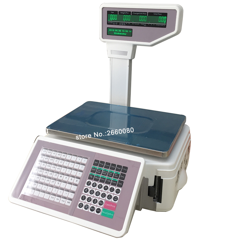 Barcode Label Printer Industrial - Весы для печати этикеток и кассовые