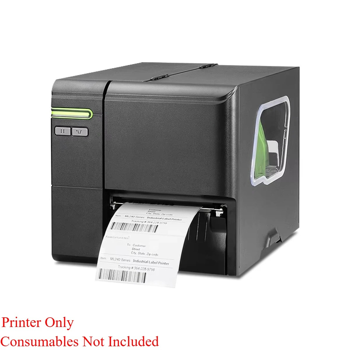 Thermal Label Printer 4 Inch 300Dpi - Промышленный термотрансферный принтер этикеток ML240 ML340,