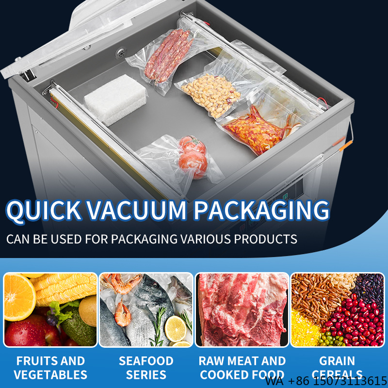 Vacuum Sealer Chamber Commercial - Вакуумный упаковщик DZ-500 вертикальный однокамерный полуавтоматический