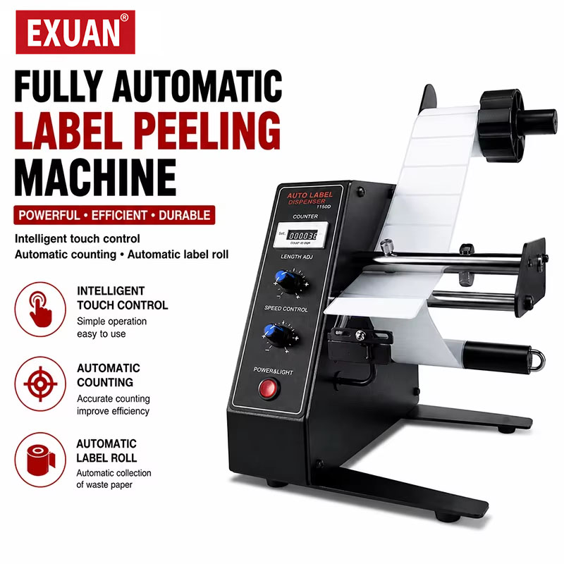Label Dispenser Automatic - Автоматический разматыватель этикеток 1150D, машина для