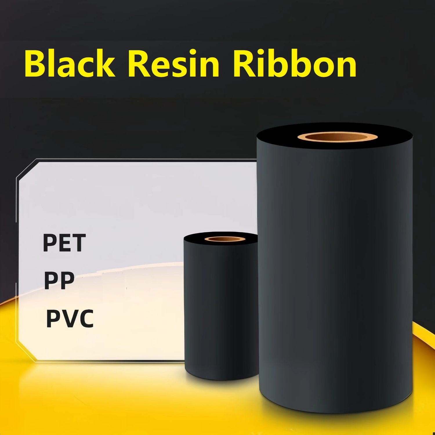 Thermal Transfer Ribbon 110Mm - Высококачественные черные полимерные ленты 40-110 мм