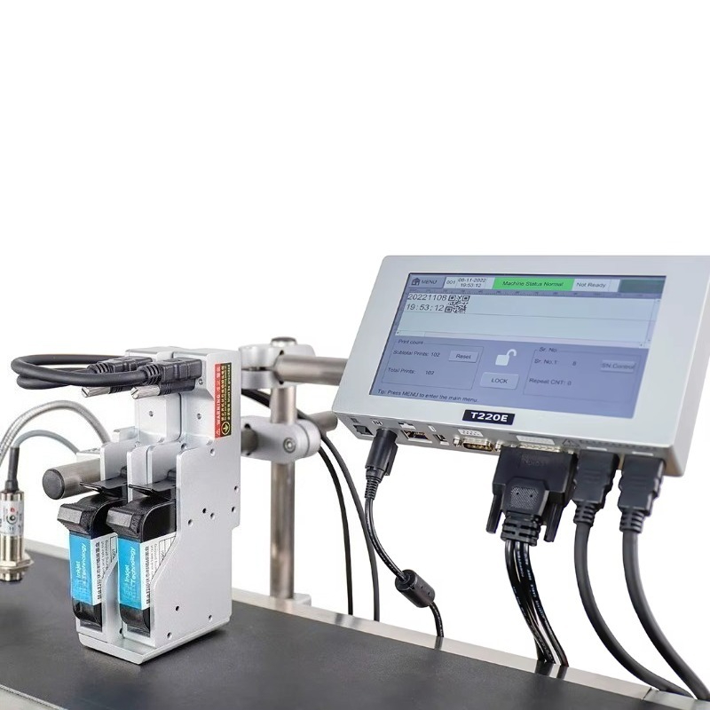 Coding Machine Date Printer Inkjet - OEM/ODM T220E-1 TIJ Онлайн-принтер для термокодирования,