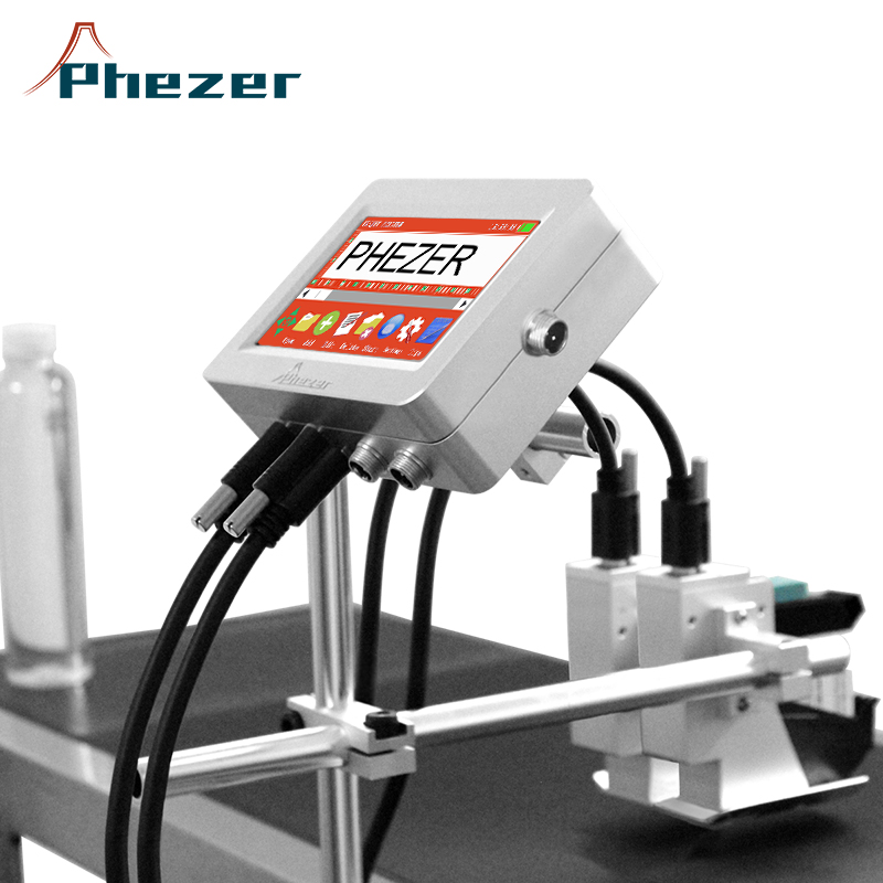 Онлайн-струйный принтер Phezer – обзор и цена Coding Machine Date Printer Inkjet