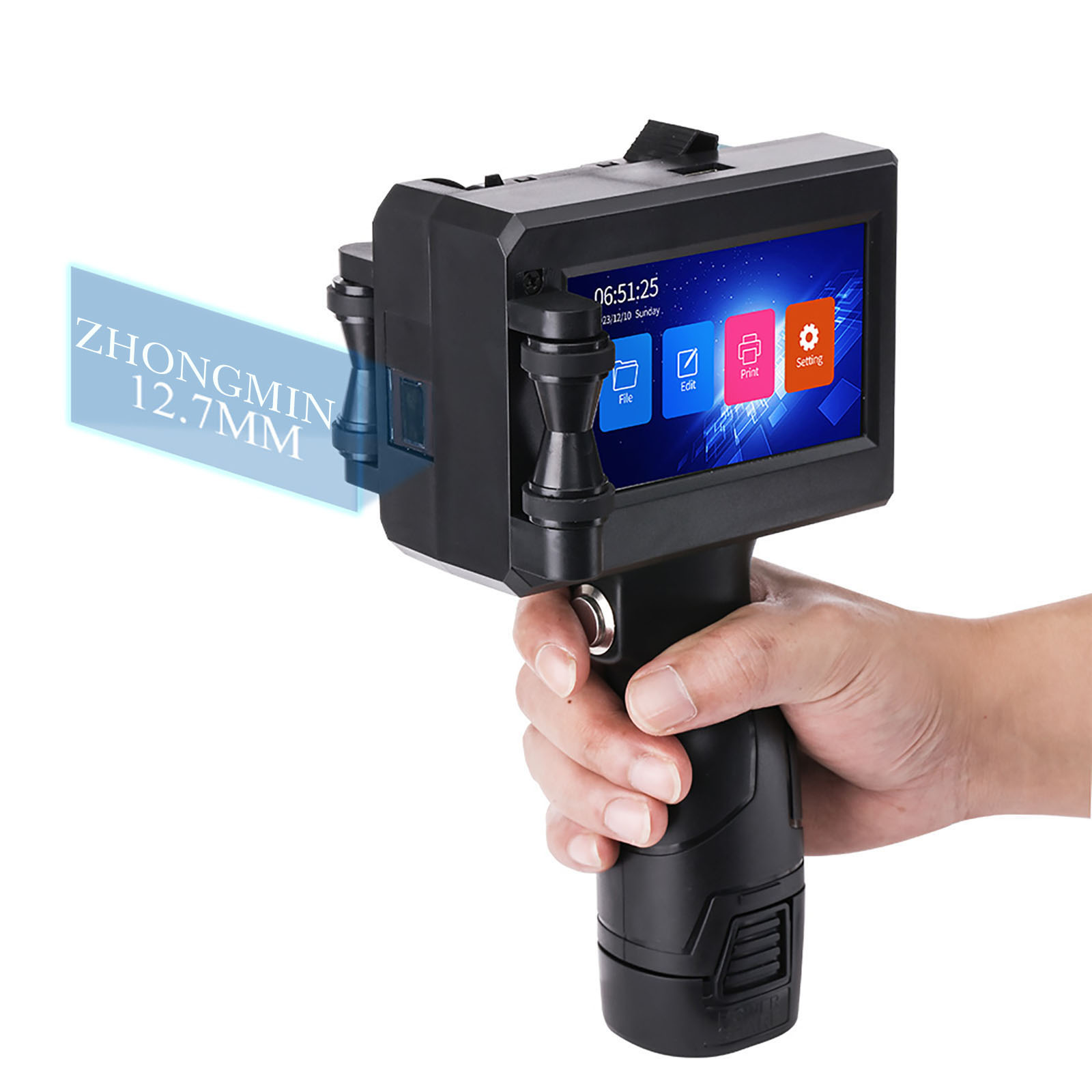 ZM-C10 – портативный ручной ст – обзор и цена Coding Machine Date Printer Inkjet