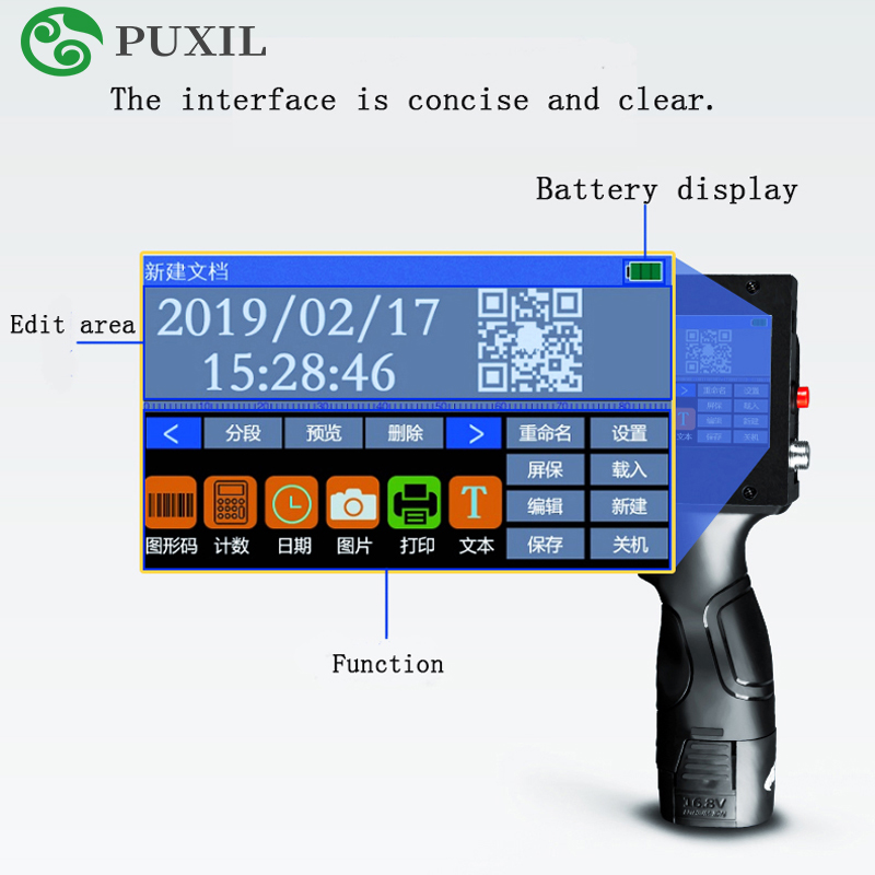Ручной интеллектуальный струйн – обзор и цена Coding Machine Date Printer Inkjet