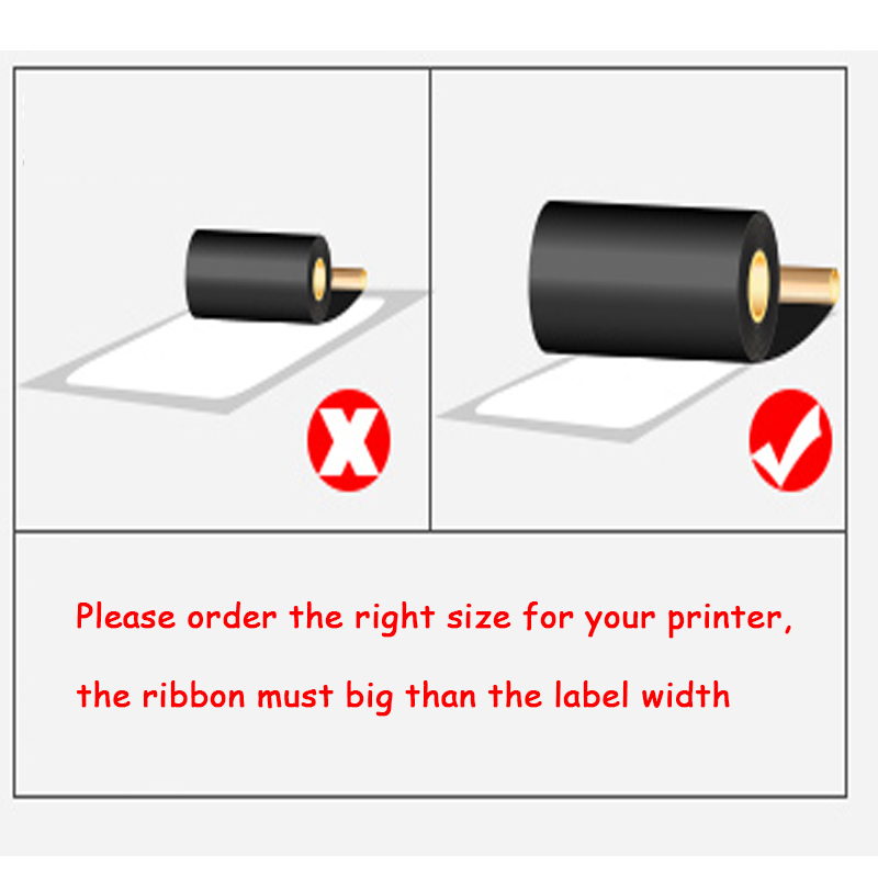 Термотрансферная лента TTR из  – обзор и цена Thermal Transfer Ribbon 110Mm