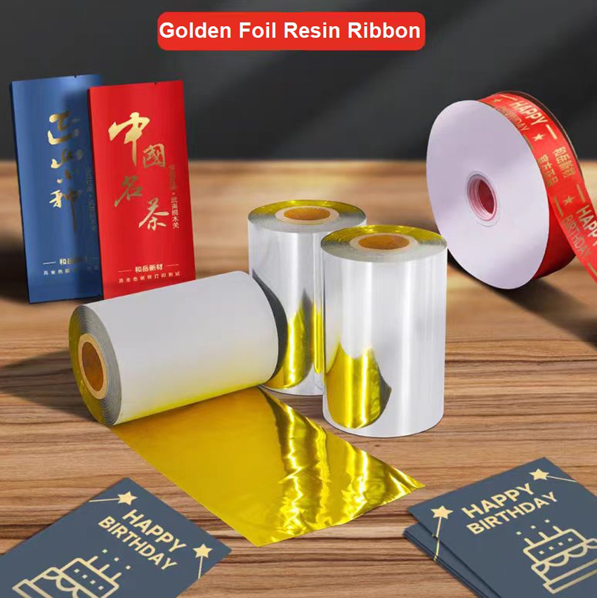 Золотая термотрансферная лента – обзор и цена Thermal Transfer Ribbon 110Mm