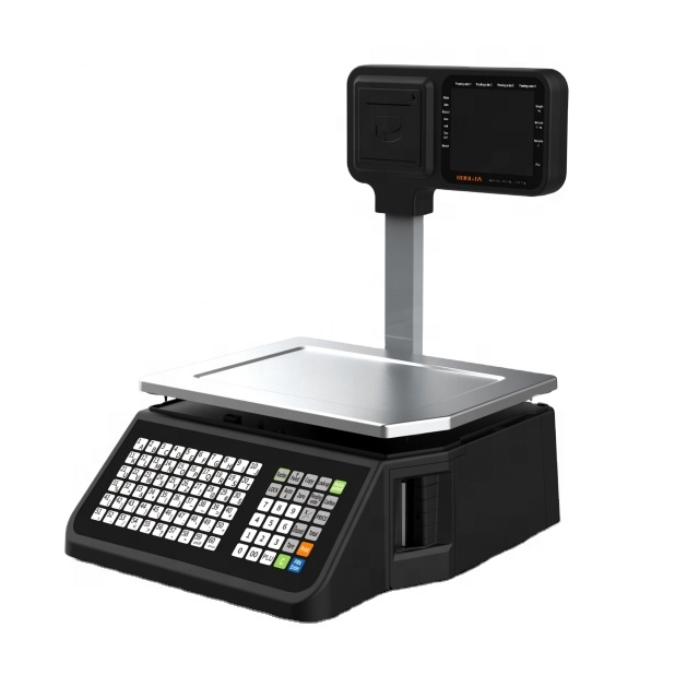 Электронные весы со встроенным – обзор и цена Weighing Scale Label Printer