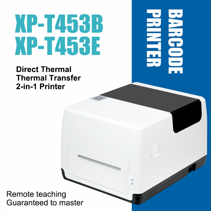 XP-T453B T453E Термотрансферны – обзор и цена Thermal Label Printer 4 Inch 300Dpi