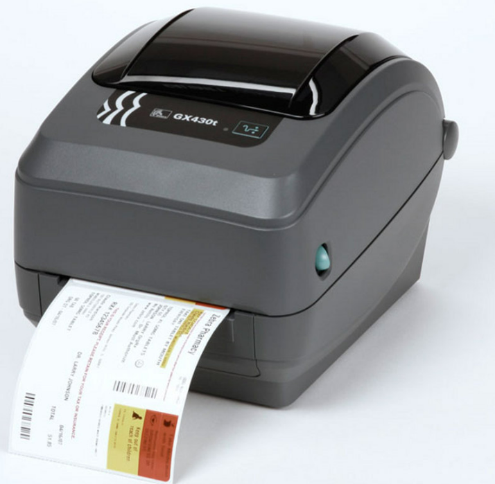 Принтер этикеток Zebra GX430T, – обзор и цена Thermal Label Printer 4 Inch 300Dpi