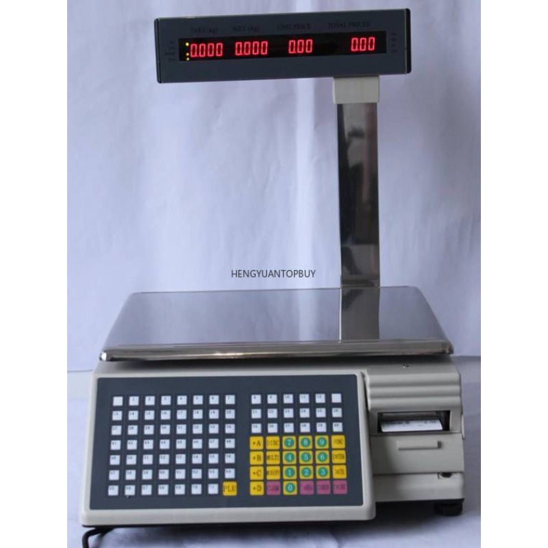 Самые продаваемые весы-принтер – обзор и цена Weighing Scale Label Printer