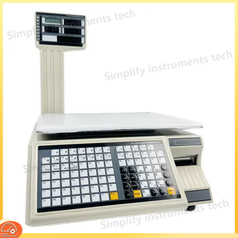 Цифровые весы с двойной функци – обзор и цена Weighing Scale Label Printer