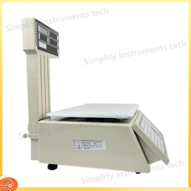 Цифровые весы с двойной функци – обзор и цена Weighing Scale Label Printer