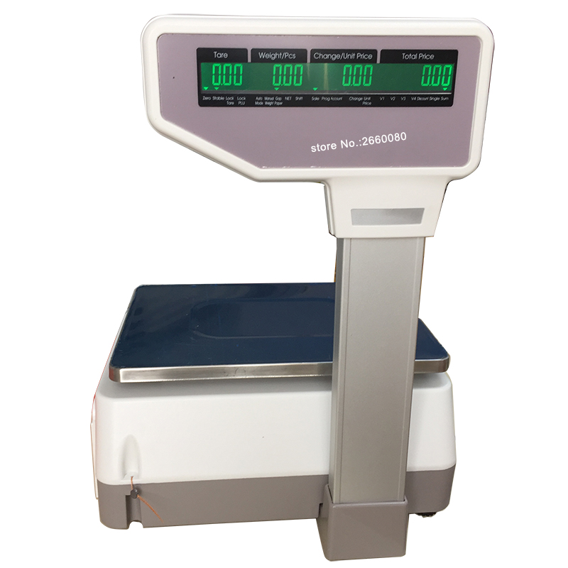 Весы для печати этикеток и кас – обзор и цена Barcode Label Printer Industrial
