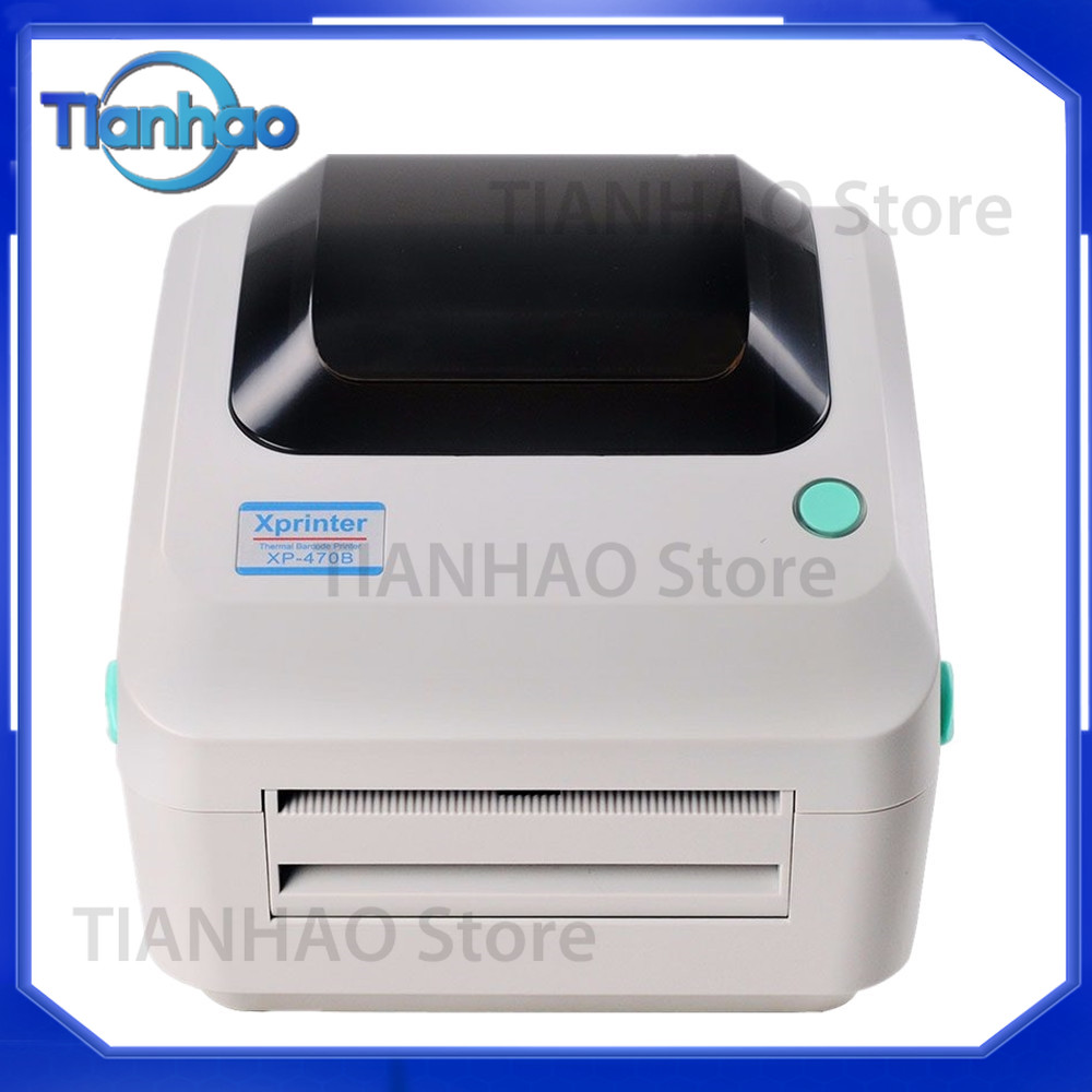 Термопринтер этикеток XP-470B  – обзор и цена Barcode Label Printer Industrial