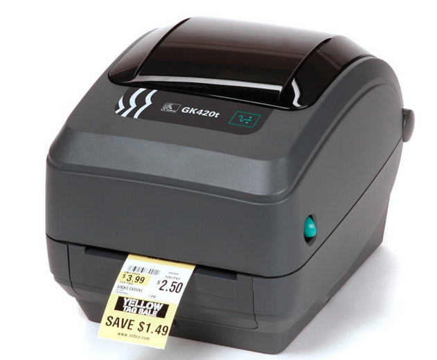 Термопринтер этикеток Zebra GK – обзор и цена Thermal Label Printer 4 Inch 300Dpi
