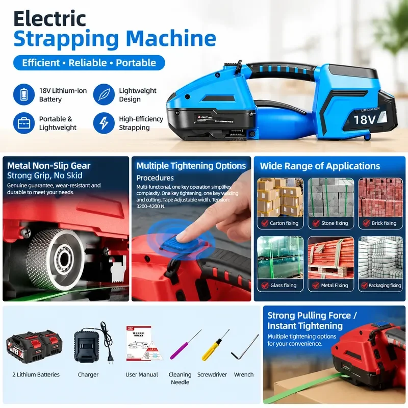 Ручной электрический обвязочны – обзор и цена Strapping Machine Pp Band