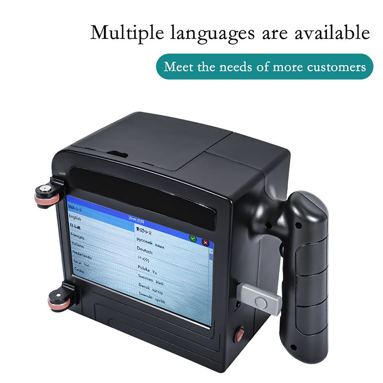 ZM-C100 – портативный ручной с – обзор и цена Coding Machine Date Printer Inkjet