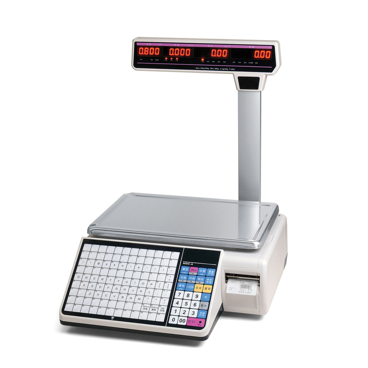 Электронные весы для расчета с – обзор и цена Weighing Scale Label Printer