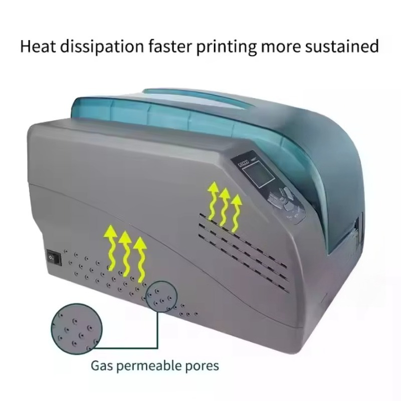 Промышленный термопринтер для  – обзор и цена Barcode Label Printer Industrial