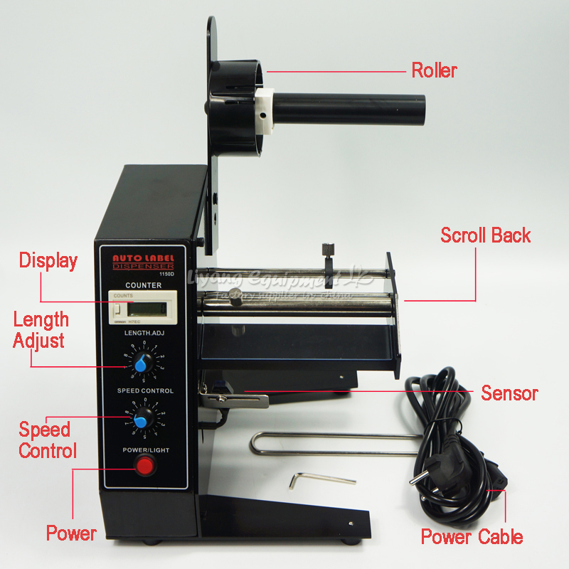 Автоматический диспенсер этике – обзор и цена Label Dispenser Automatic