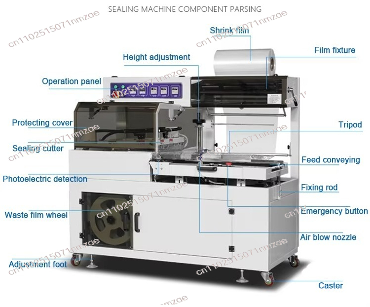 Автоматическая машина для запе – обзор и цена Shrink Wrap Machine Heat Tunnel