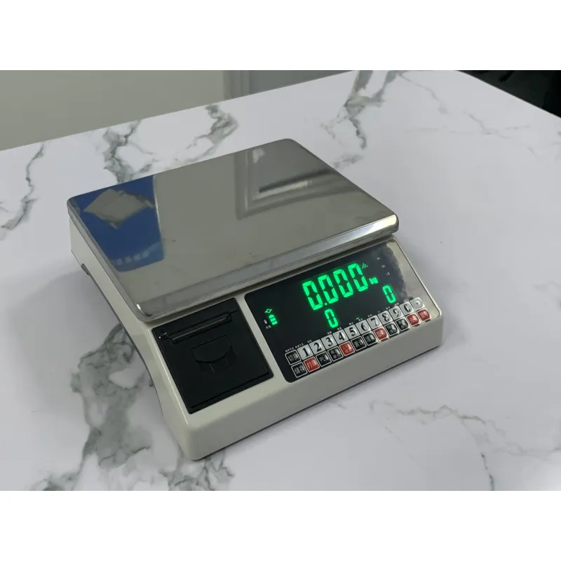 Умные электронные весы с принт – обзор и цена Weighing Scale Label Printer