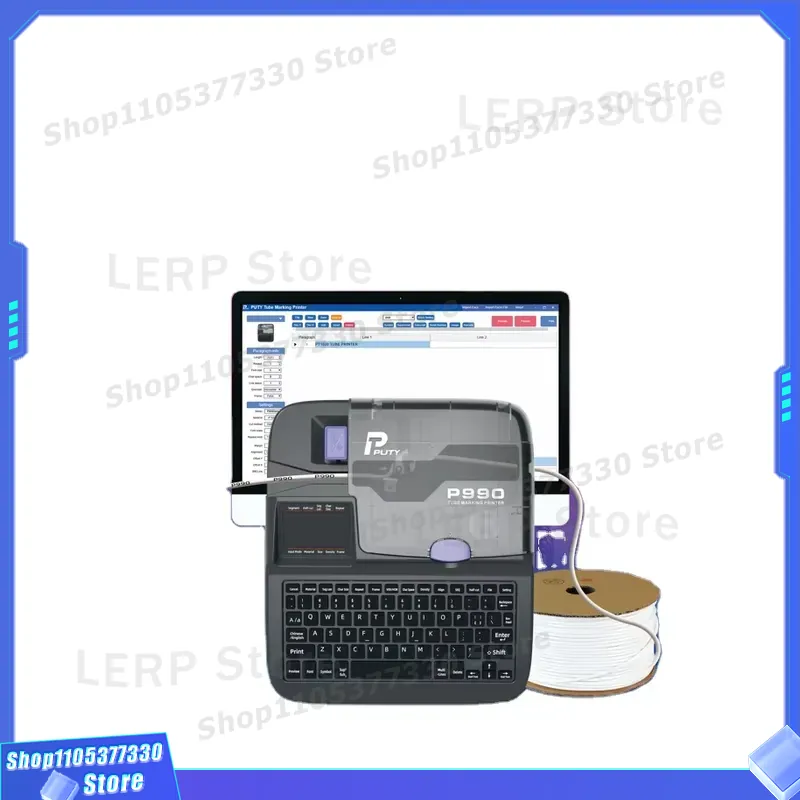 Принтер этикеток P990 для цифр – обзор и цена Barcode Label Printer Industrial