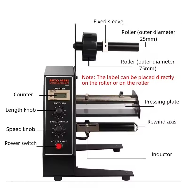 Диспенсер для этикеток Портати – обзор и цена Label Dispenser Automatic
