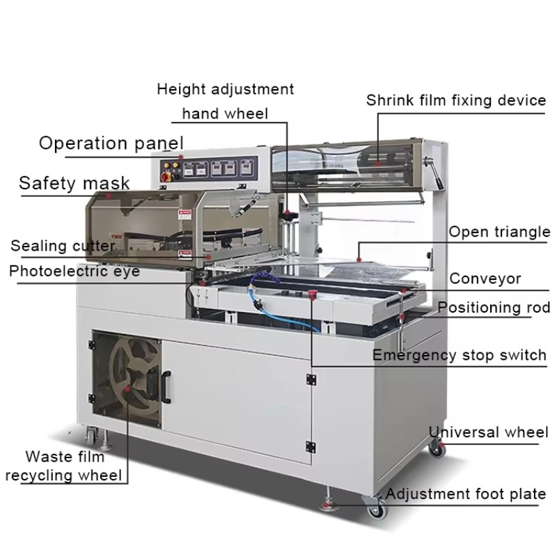 Термоусадочная упаковочная маш – обзор и цена Shrink Wrap Machine Heat Tunnel
