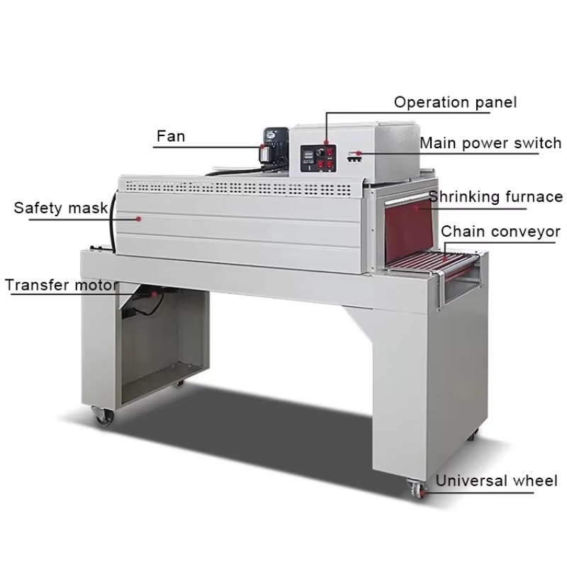 Термоусадочная упаковочная маш – обзор и цена Shrink Wrap Machine Heat Tunnel